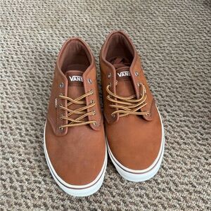 Brand New Leather Vans